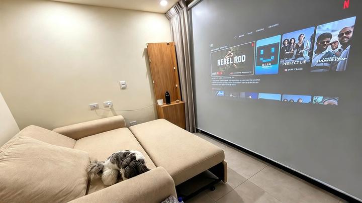 Tercer espacio con sofá cama matrimonial